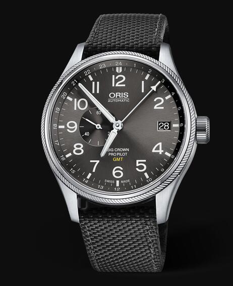 Oris Aviation Big Crown Pointer GMT SMALL SECOND 45mm Replica Watch 01 748 7710 4063-07 5 22 15FC